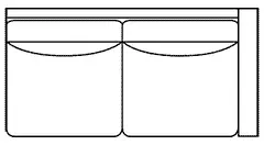 Paulette Right-Arm Fabric Loveseat