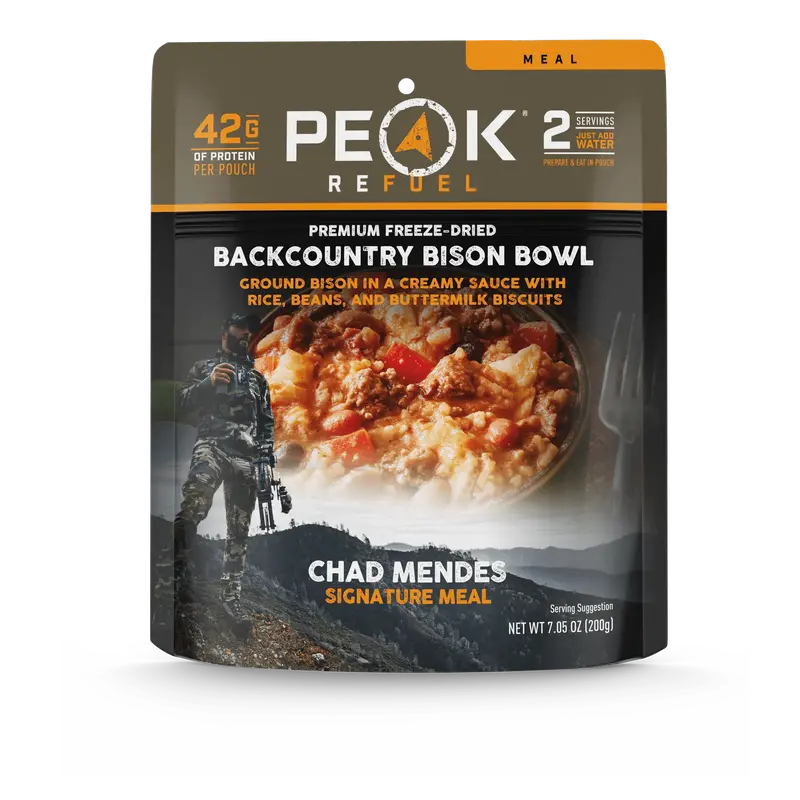 Peak Refuel Backcountry Bison Bowl – Ready-to-Eat Meal