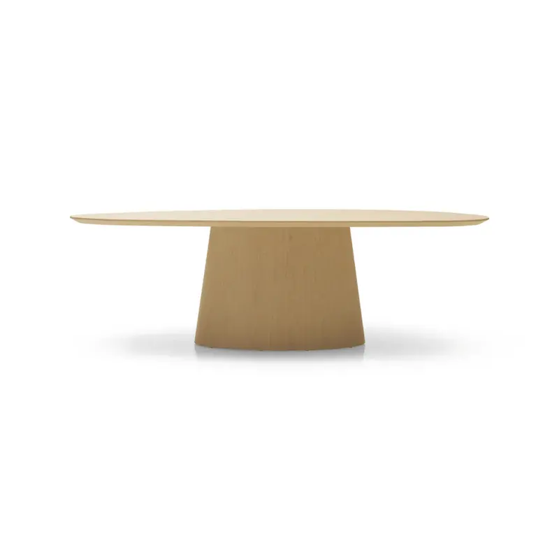 Pebble Blonde Oak Dining Table