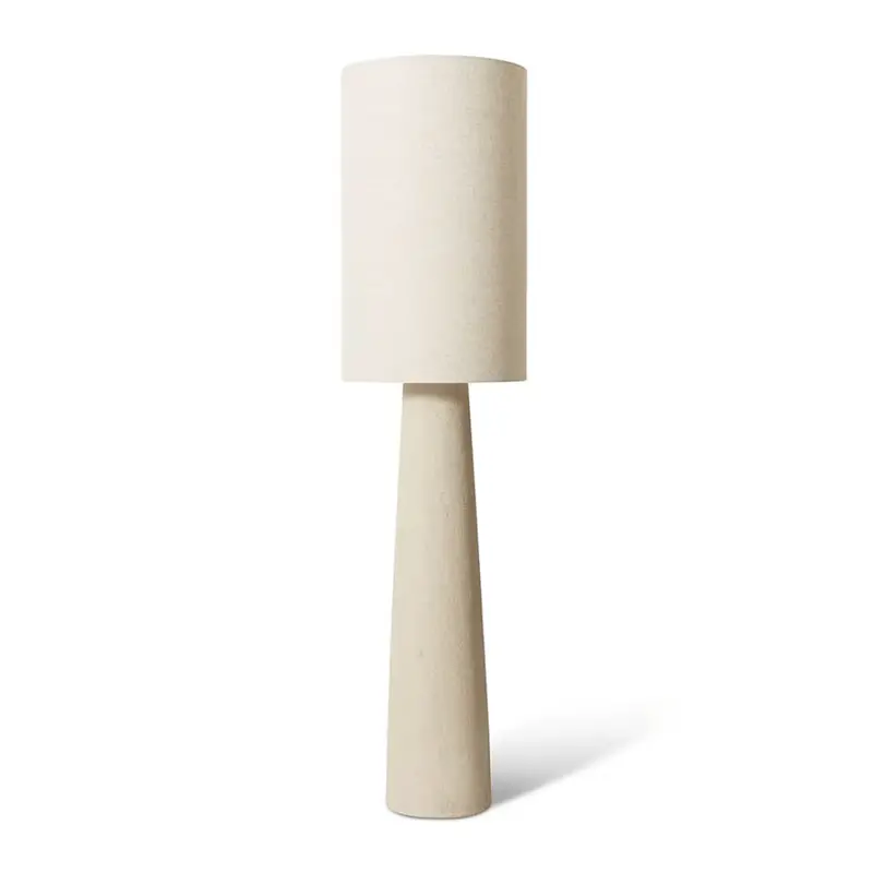 Pedro Natural-Finish Floor Lamp