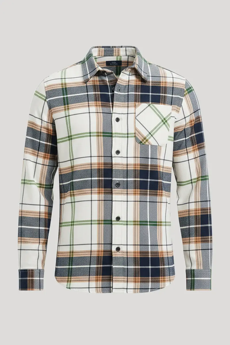 Performance-Blend Technical Flannel Shirt