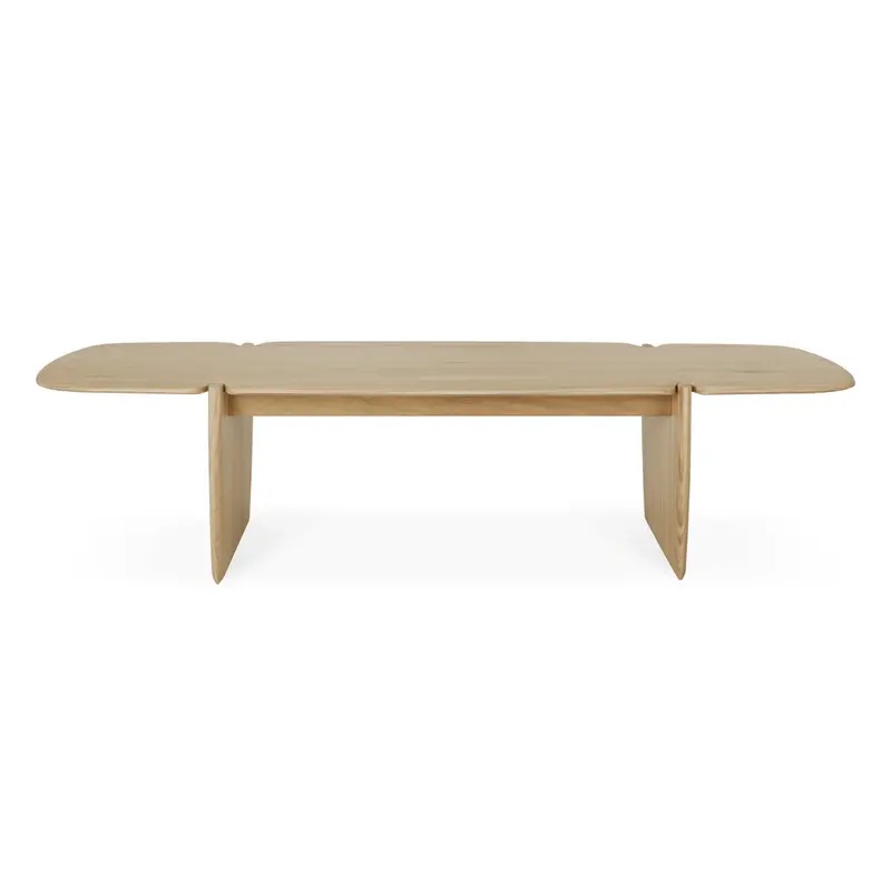 PI Oak Rectangular Coffee Table for Modern Living Rooms