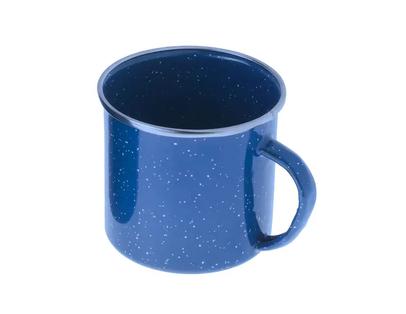 Pioneer 12 oz Enamelware Mug – Durable Blue Camp Cup – GSI Outdoors