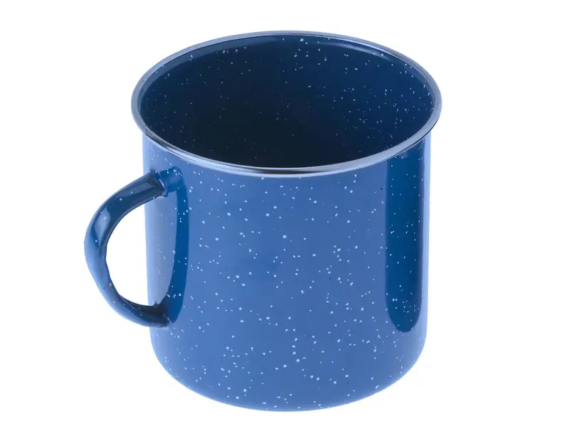 Pioneer 24 oz Enamelware Camping Cup – Classic Blue Finish – GSI Outdoors