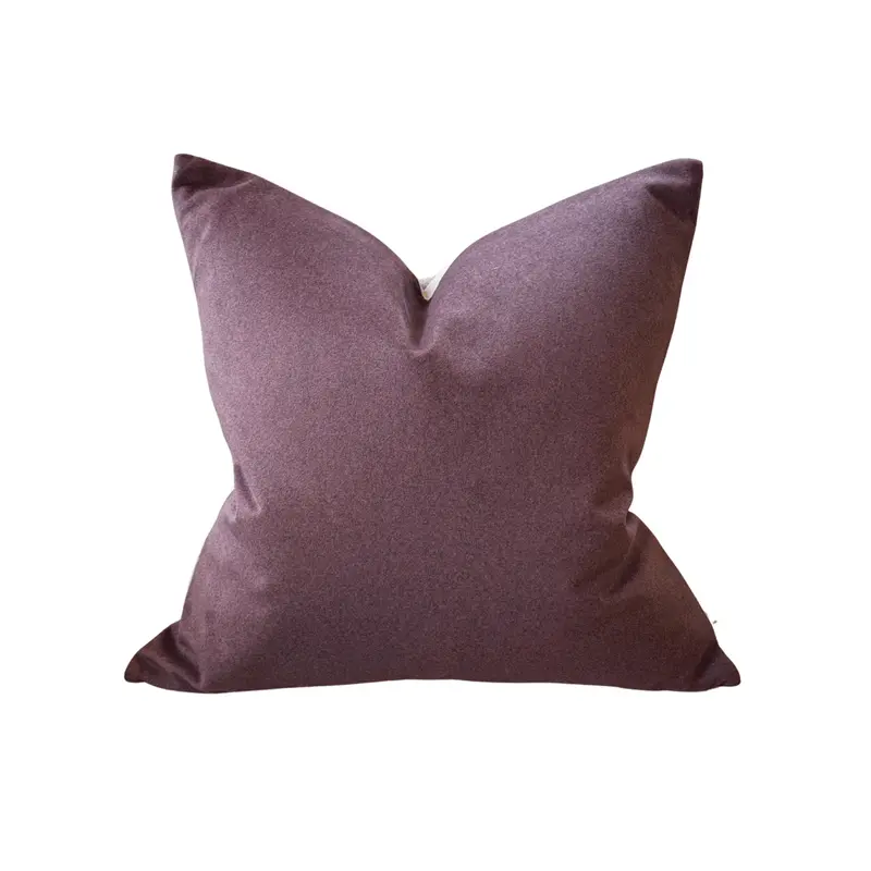 Plum-Colored C2 Square Outdoor Cushion