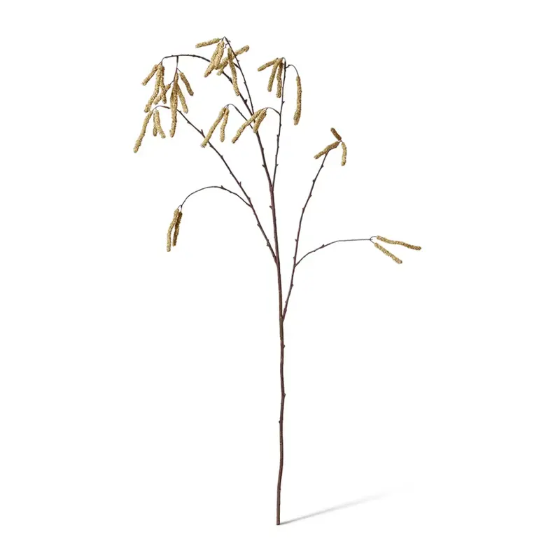 Realistic Artificial Catkins Branch – Decorative Stem
