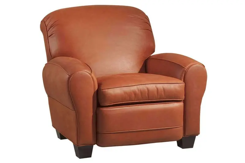 Rogers Classic Leather Recliner – Timeless Design with Premium Full-Grain Leather Upholstery