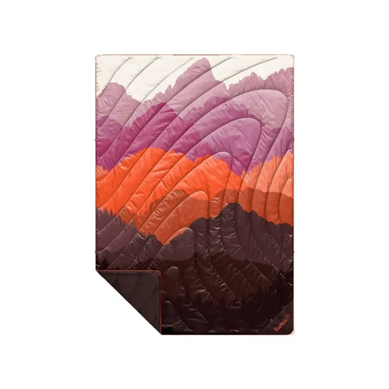 Rumpl Original Puffy Blanket – Teton Dusk Pattern