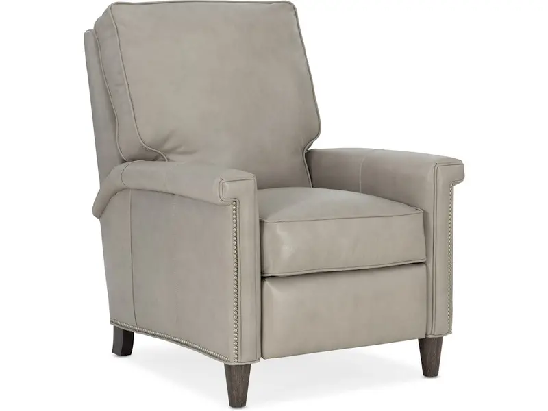 Ryder Leather Pillow-Back Recliner Chair