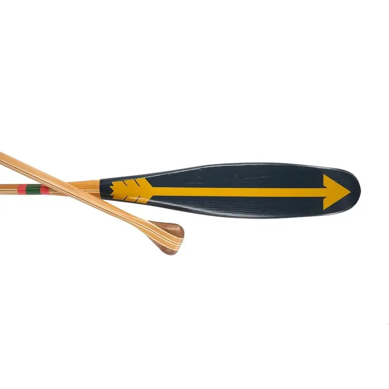 Sanborn Canoe Co. East Painted Beavertail Canoe Paddle