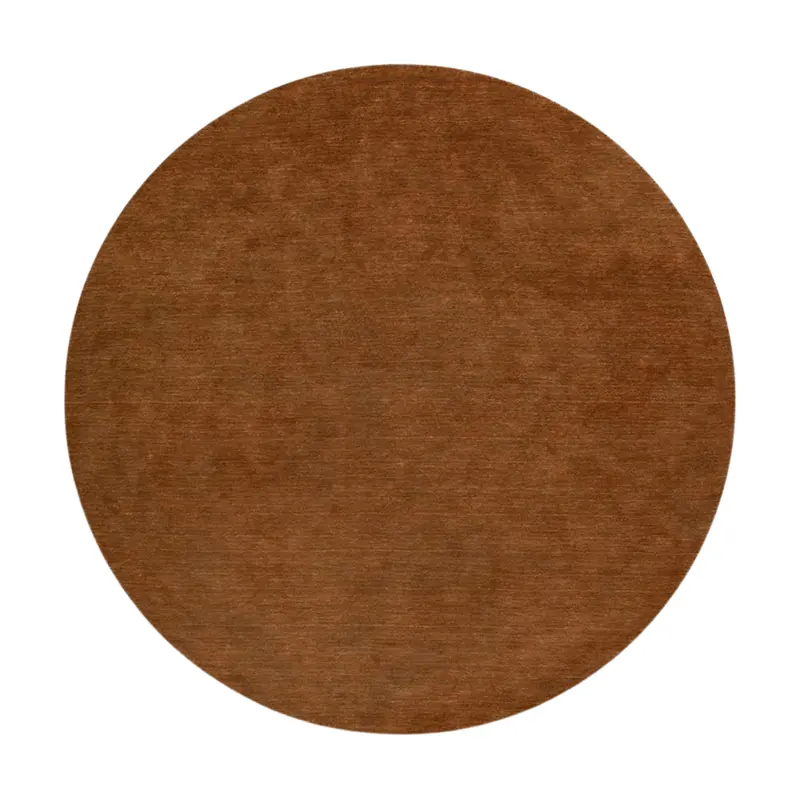 Sandringham Pecan Round Area Rug