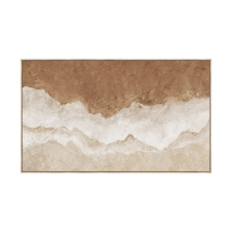 Sands of Change Textured Framed Canvas