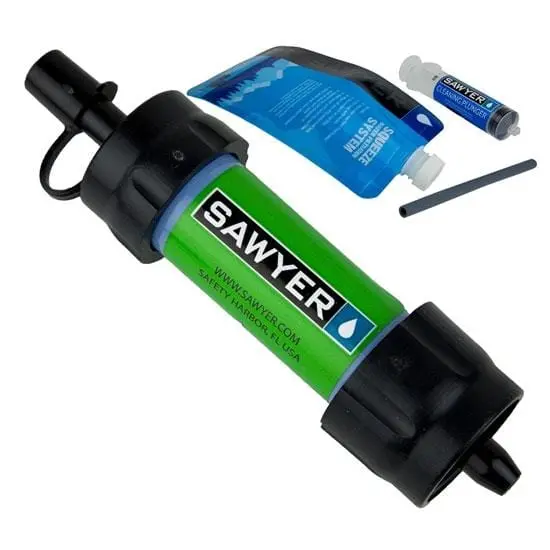 Sawyer Mini Water Filtration System – Compact Backpacking Filter