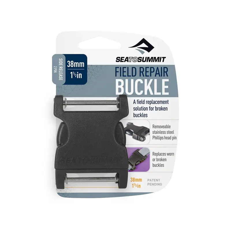 Sea to Summit 1.5in (38mm) Field Repair Buckle – Dual-Pin Side Release