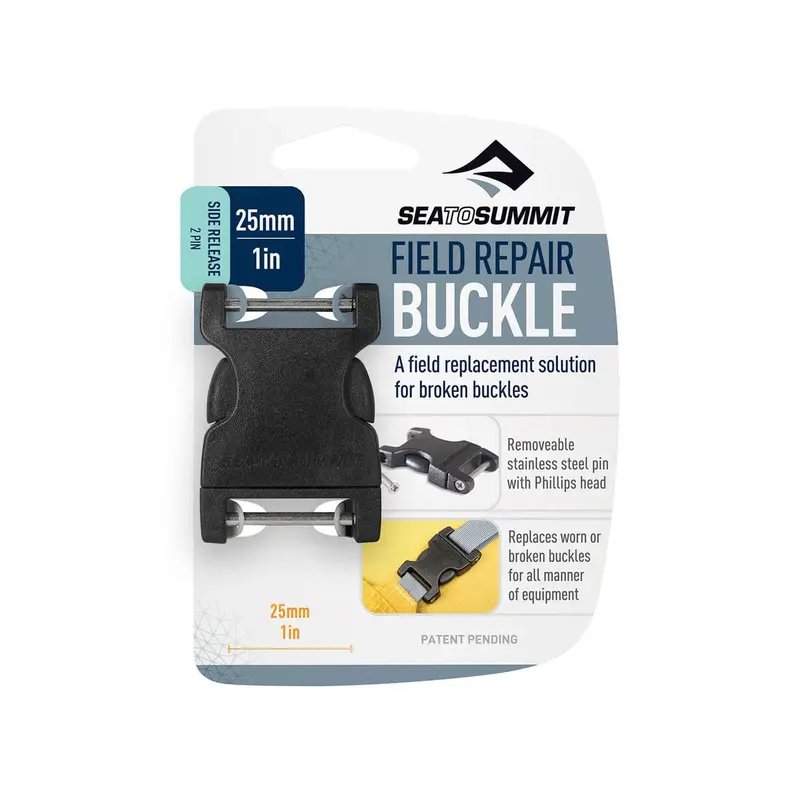Sea to Summit 1in (25mm) Field Repair Buckle – Dual-Pin Side Release
