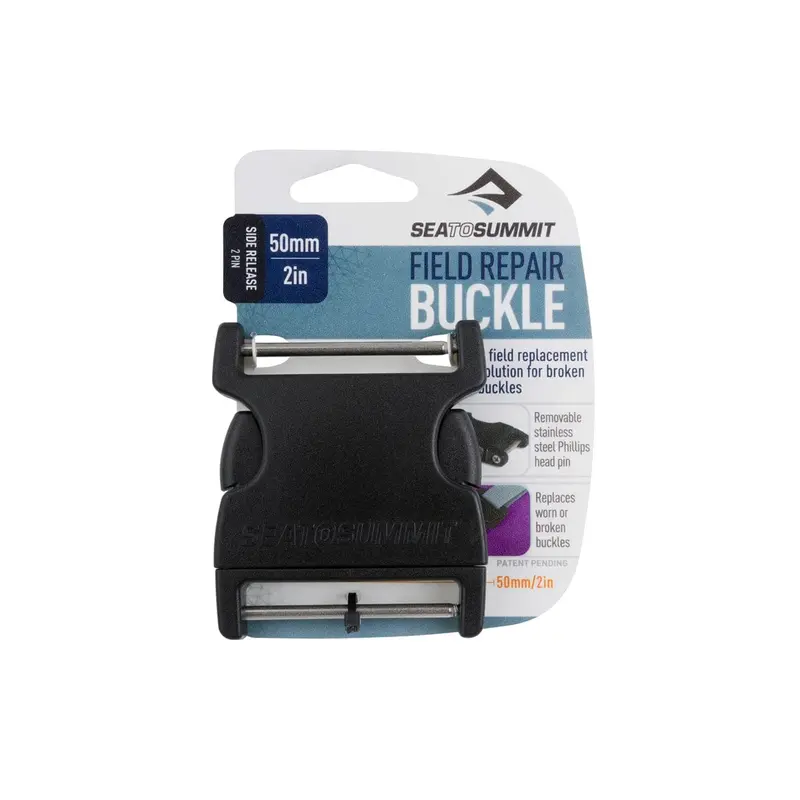 Sea to Summit 2in (50mm) Field Repair Buckle – Dual-Pin Side Release