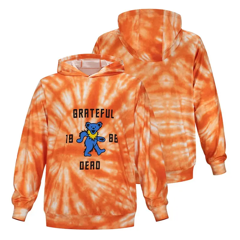 Section 119 Grateful Dead Blue Bear UPF Hoodie – UV-Protective Pullover Sweatshirt