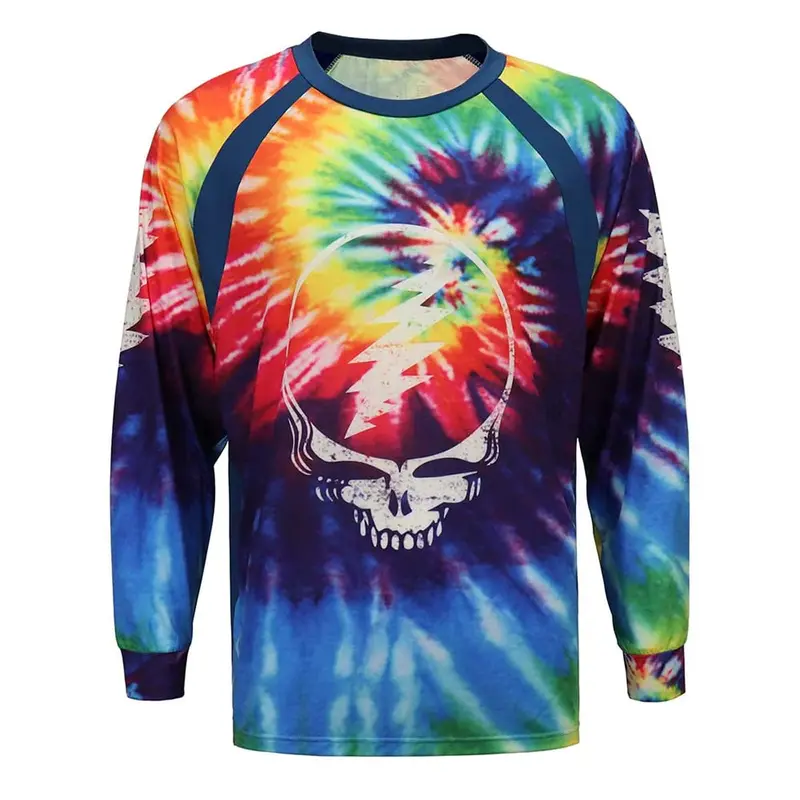 Section 119 Grateful Dead Long Sleeve UPF 50 Swim Shirt – Loose-Fit Sun Protective Layer