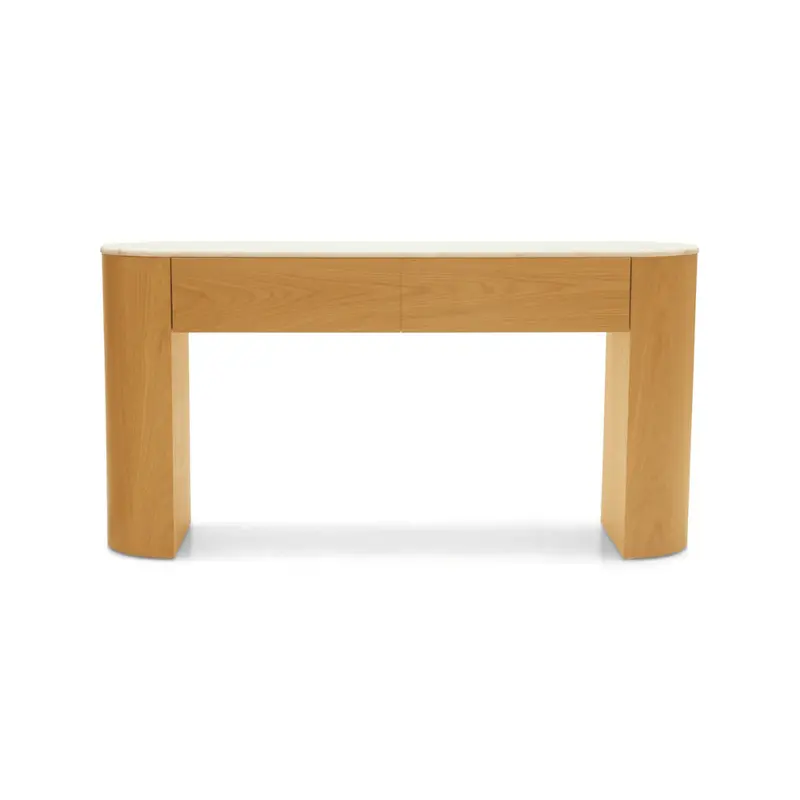 Segra Natural Wood Console Table