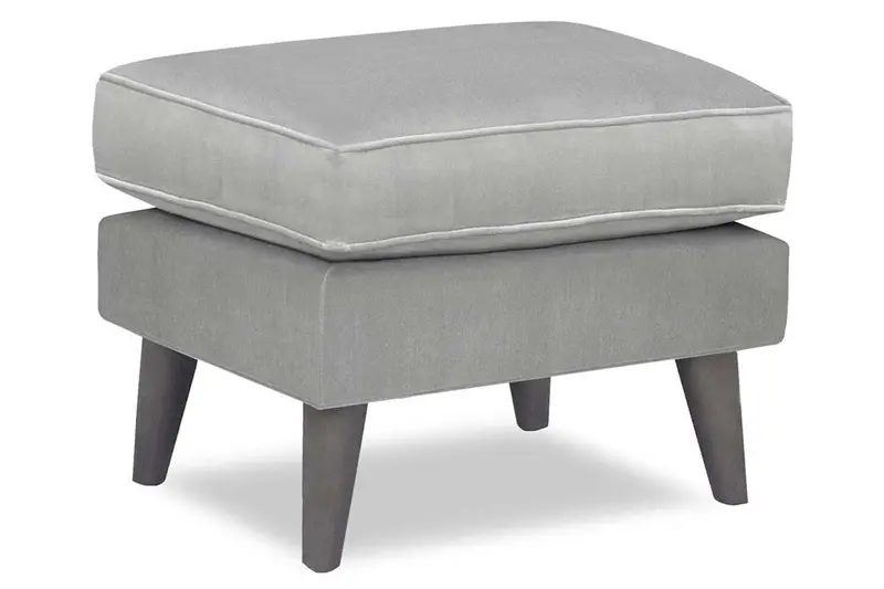 Serafina Pillow-Top Fabric Footstool Ottoman