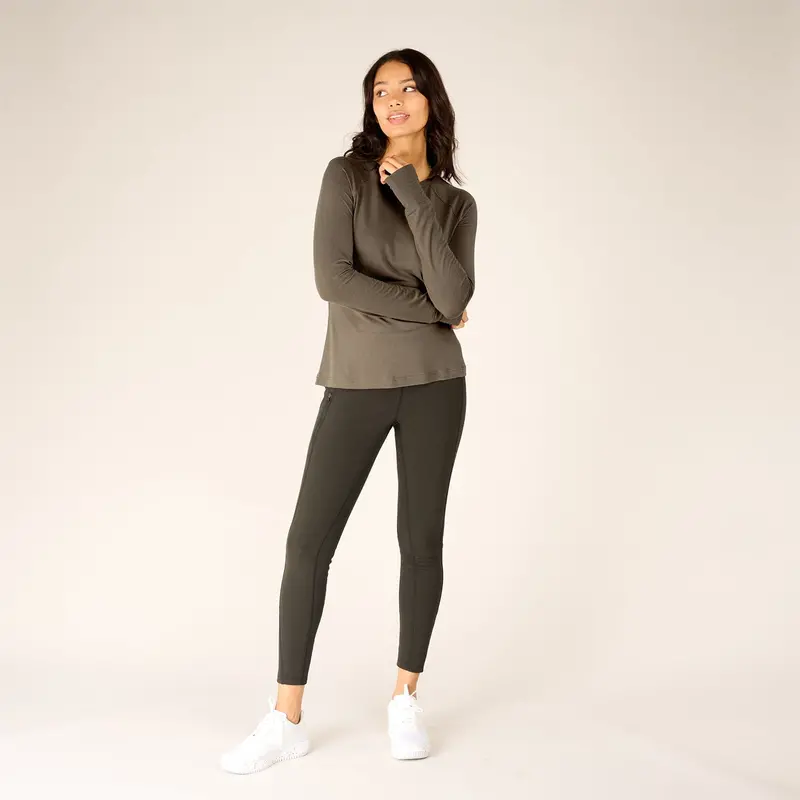 Sherpa Adventure Gear Tendu Active Long-Sleeve Crew for Women