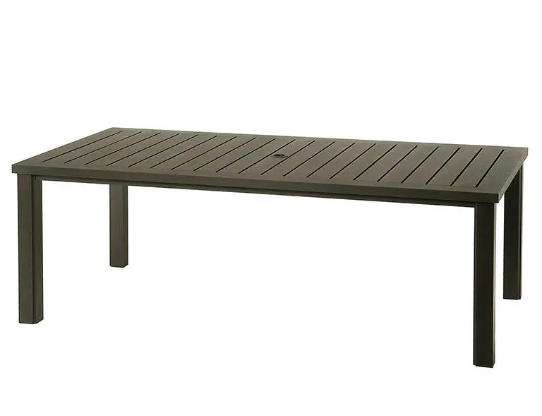 Sherwood 84″ x 44″ Rectangular Dining Table – Aluminum Outdoor Table