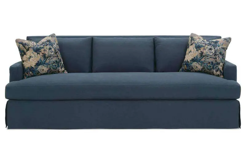 Sierra I Slipcovered Sofa – Bench-Seat Configuration, Casual Elegance
