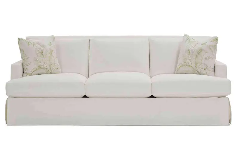 Sierra III Grand-Scale Slipcovered Sofa – Three-Cushion Layout, Relaxed Sophistication