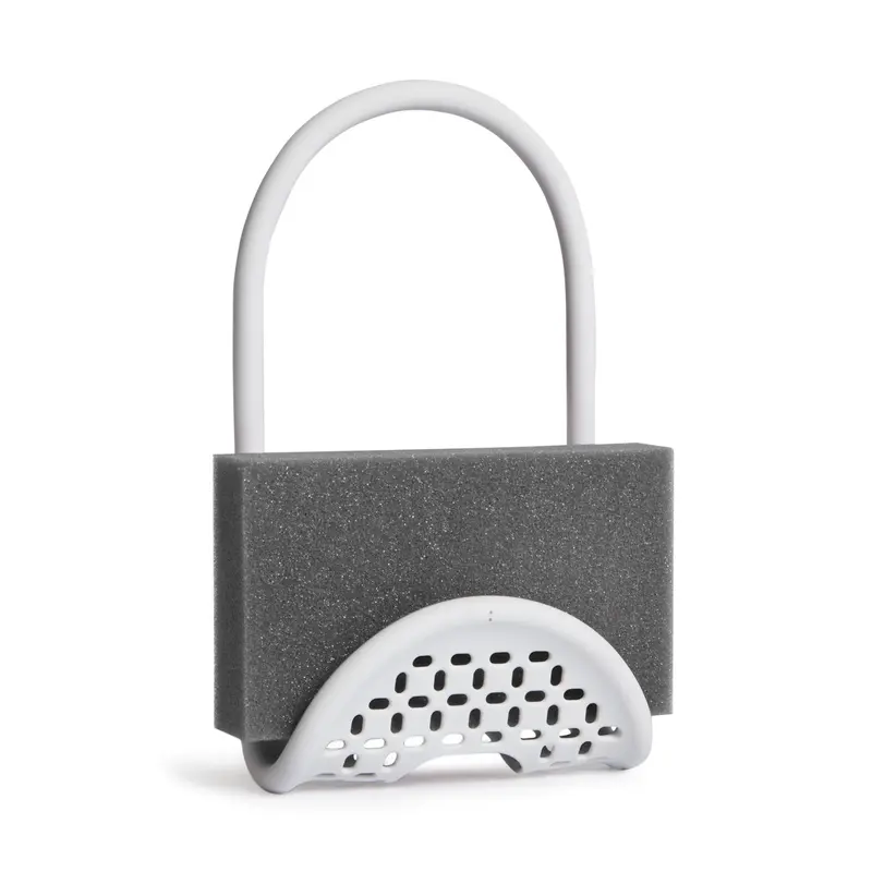Sling Adjustable Sink Sponge Caddy – Matte White Organizer