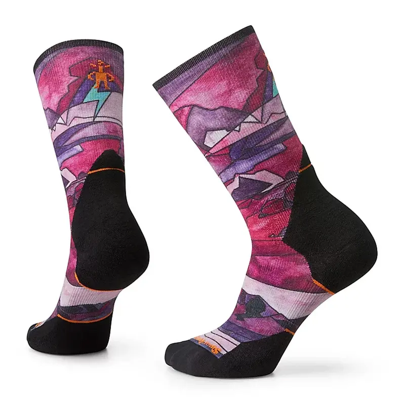 Smartwool Athlete Edition Run Print Crew Socks for Women