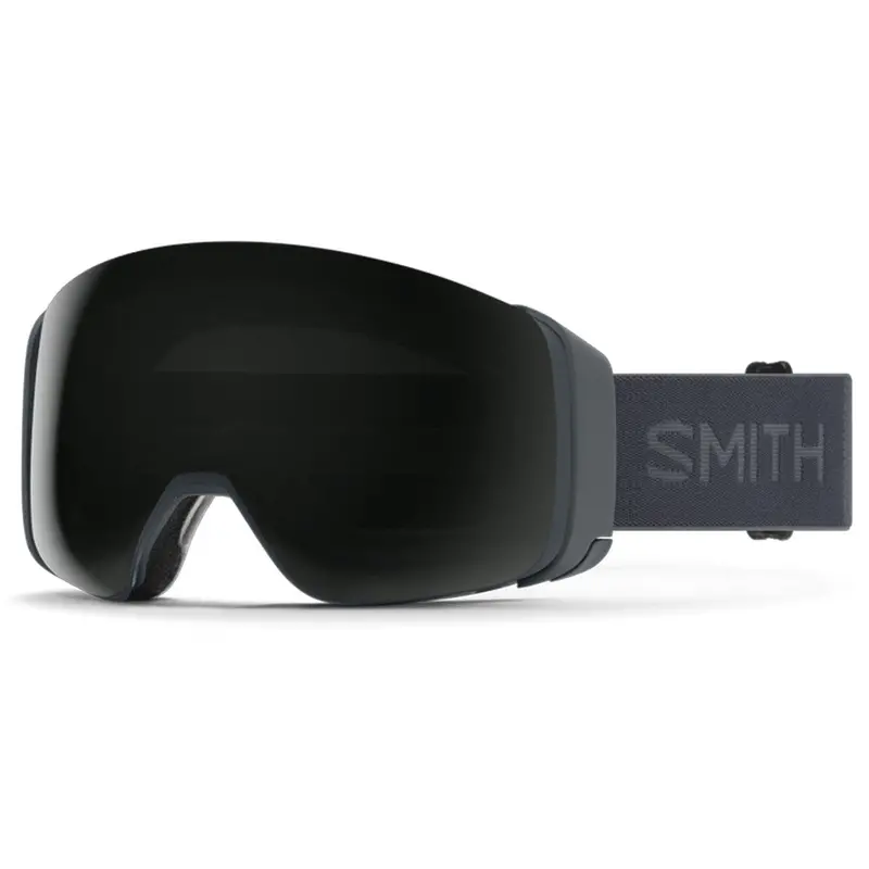 Smith 4D Mag Slate Snow Goggles Featuring ChromaPop Sun Black Lens