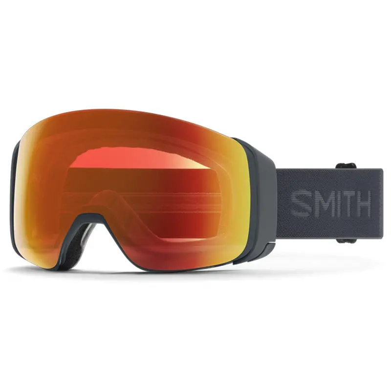 Smith 4D Mag Snow Goggles – Slate Frame with ChromaPop Everyday Red Mirror & Storm Yellow Flash Lenses