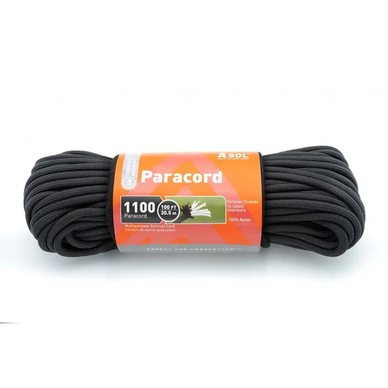 SOL 1100-LB Test Paracord (100 Feet)