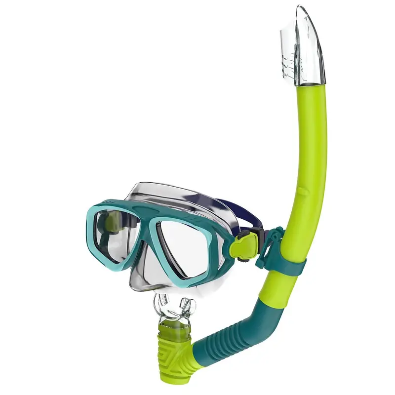 Speedo Adult Adventure Mask & Snorkel Set – Durable Ocean-Ready Kit