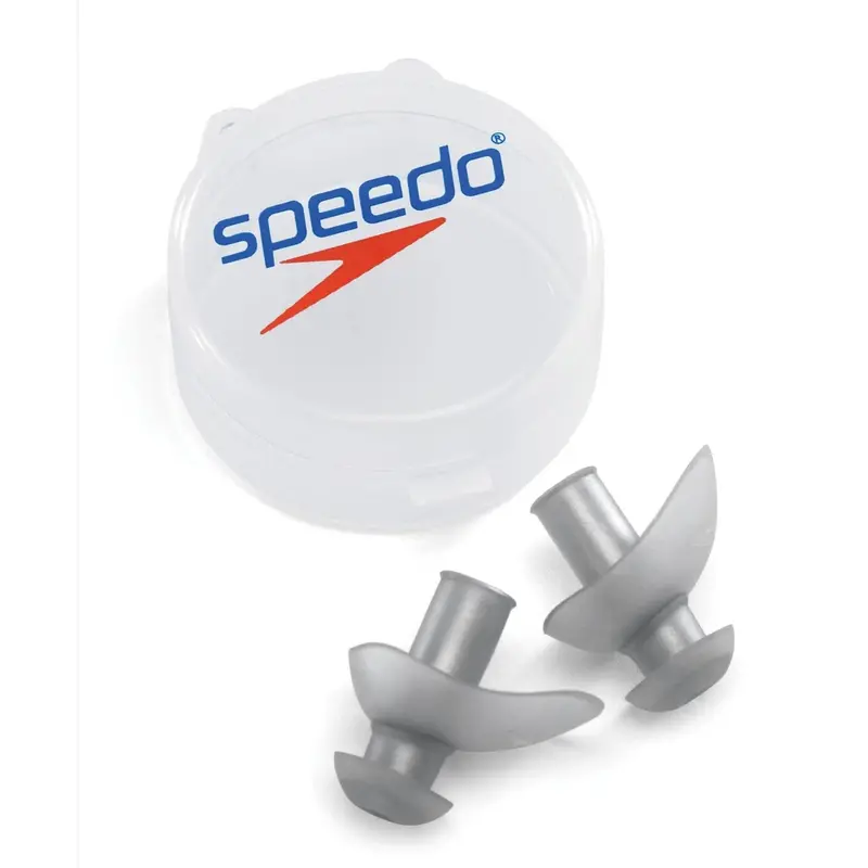 Speedo Ergo Swim Ear Plugs – Ergonomic Waterproof Protection for Swimmers