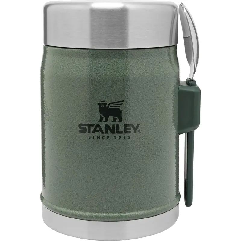 Stanley Classic Legendary Food Jar with Built-In Spork – Vacuum-Insulated Stainless Steel Lunch Container