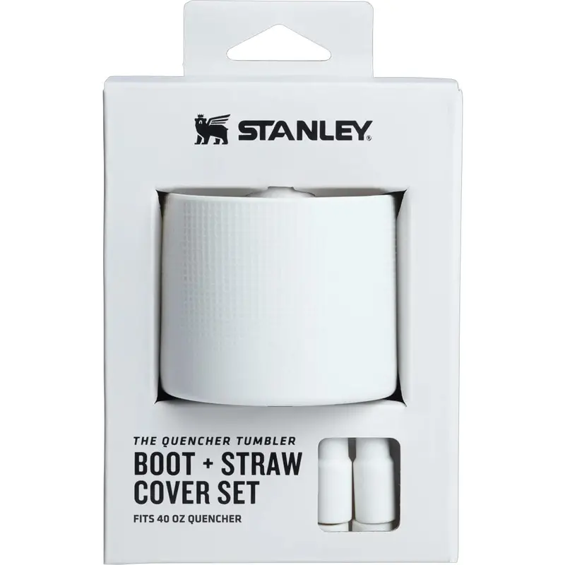 Stanley Quencher Tumbler Boot – 40 oz with Straw Lid