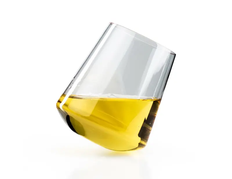 Stemless White Wine Glass – Glacier Stainless Collection – GSI Outdoors