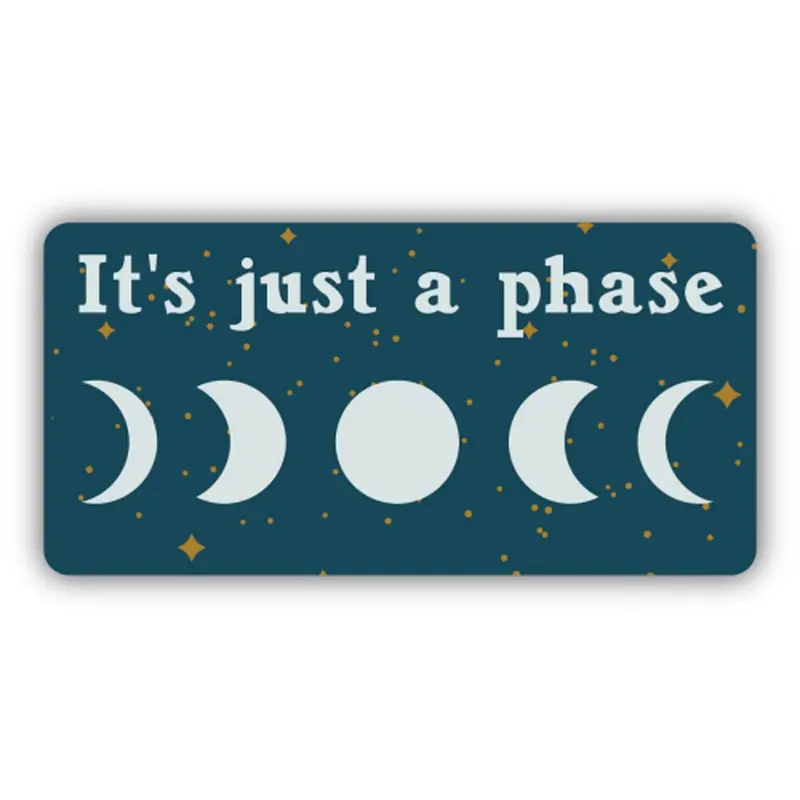 Stickers Northwest Phases of the Moon Design Sticker