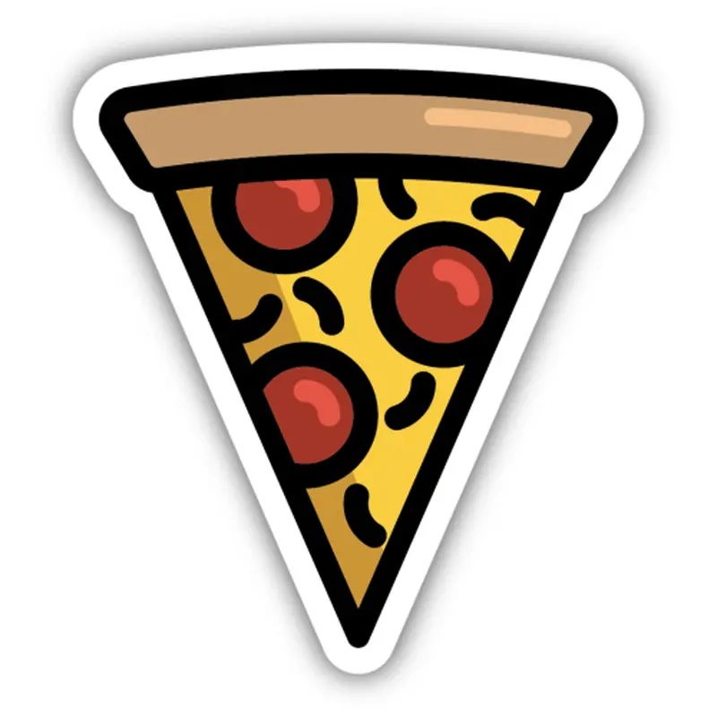 Stickers Northwest Pizza Slice Food-Themed Vinyl Decal