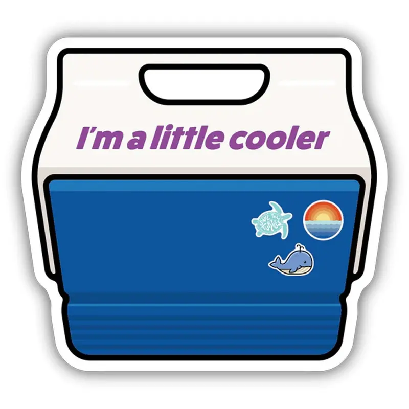 Stickers Northwest – Retro Cooler Design Sticker