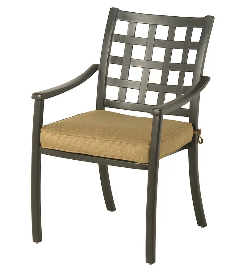 Stratford Cast Aluminum Dining Chair – Classic Outdoor Design