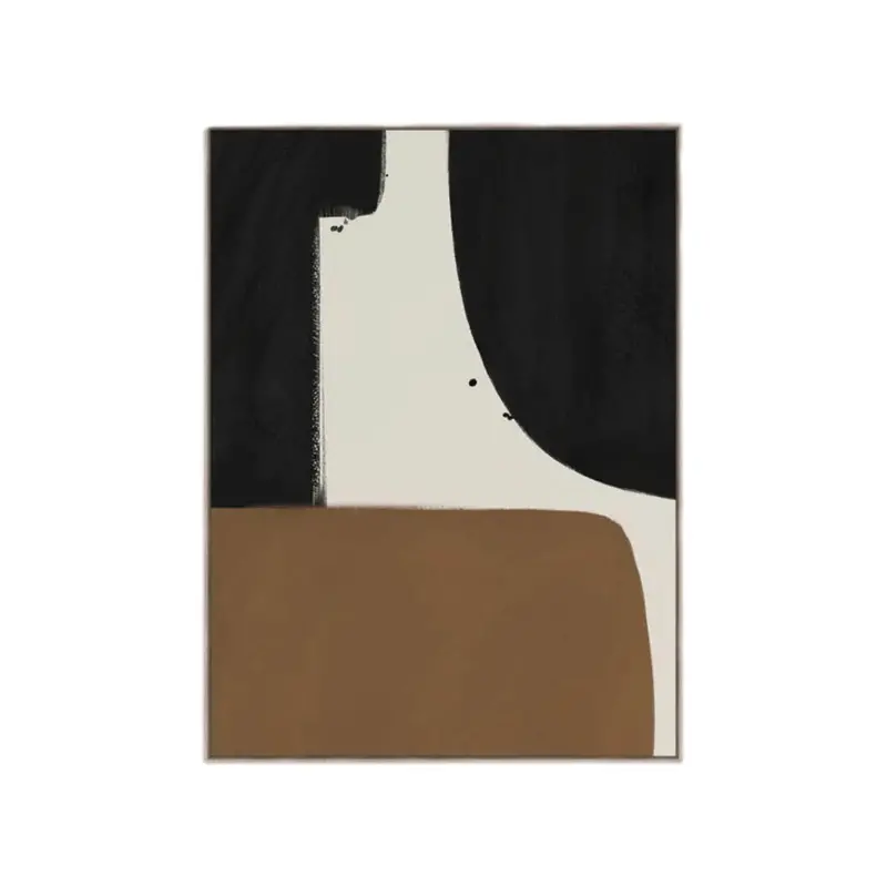 Stratos Abstract Framed Canvas Art Print
