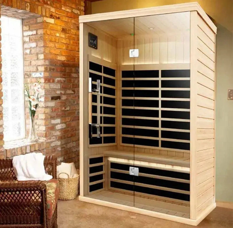 Supreme S820 Two-Person Infrared Sauna – Full-Spectrum Heat Therapy