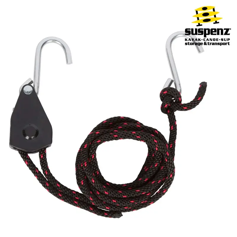 Suspenz Bow and Stern Tie-Down Straps for Watercraft Transport