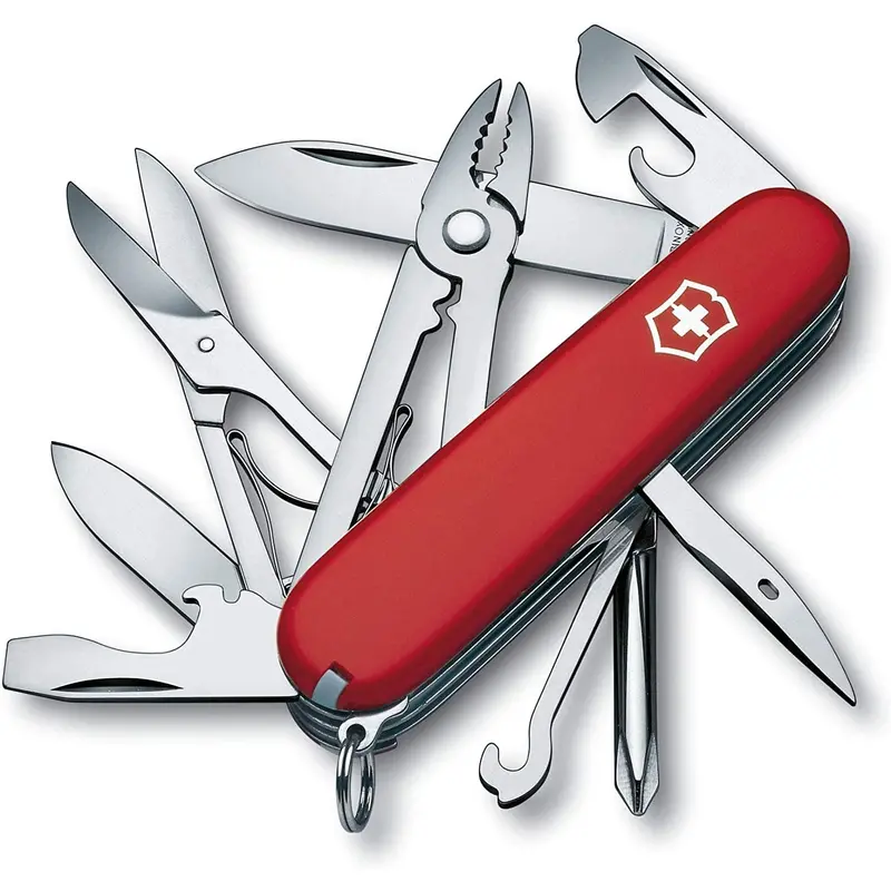 Swiss Army Deluxe Tinker Multi-Tool – 12-Function Pocket Essential
