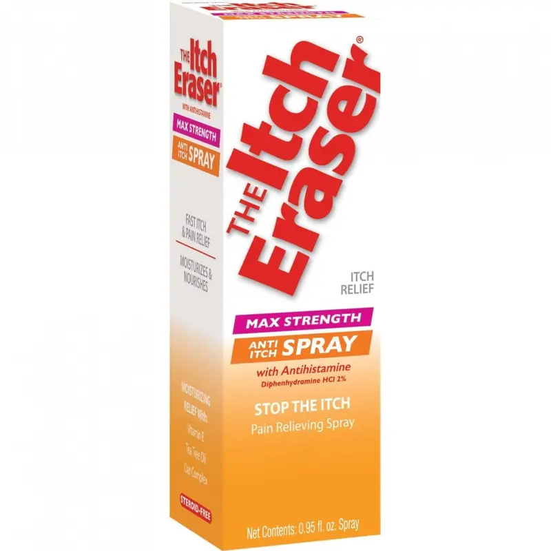 The Itch Eraser Fast-Acting Itch Relief Spray – 0.95 oz