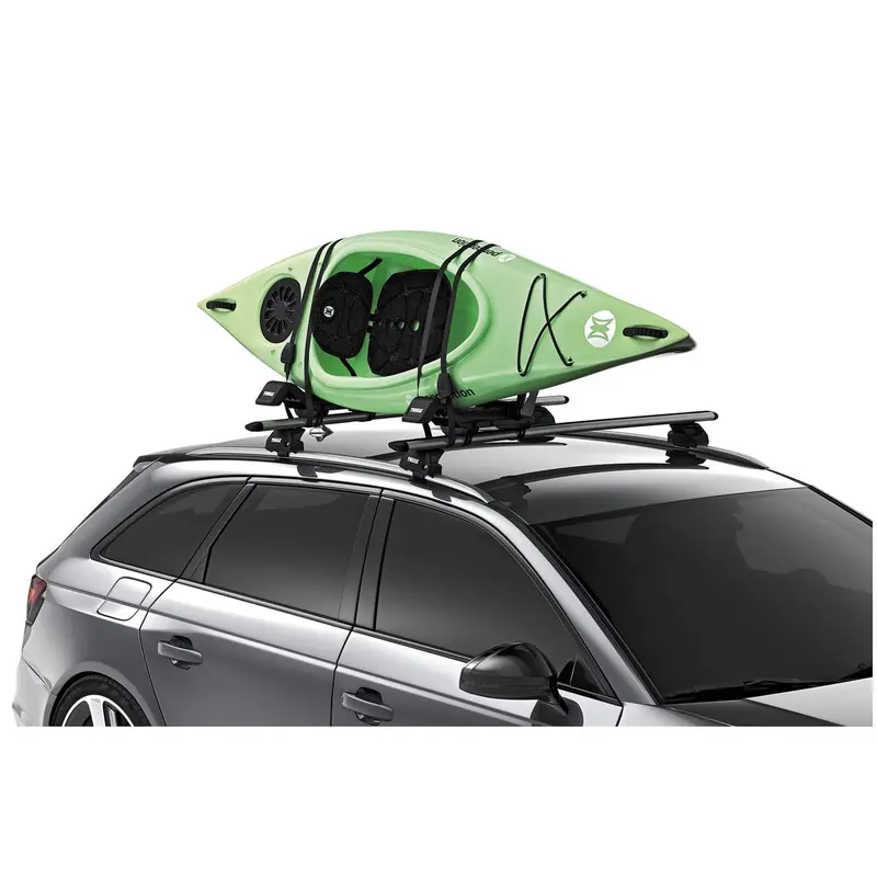 Thule Hull-A-Port XTR Rooftop Kayak Carrier – Adjustable, Locking, Easy-Load System