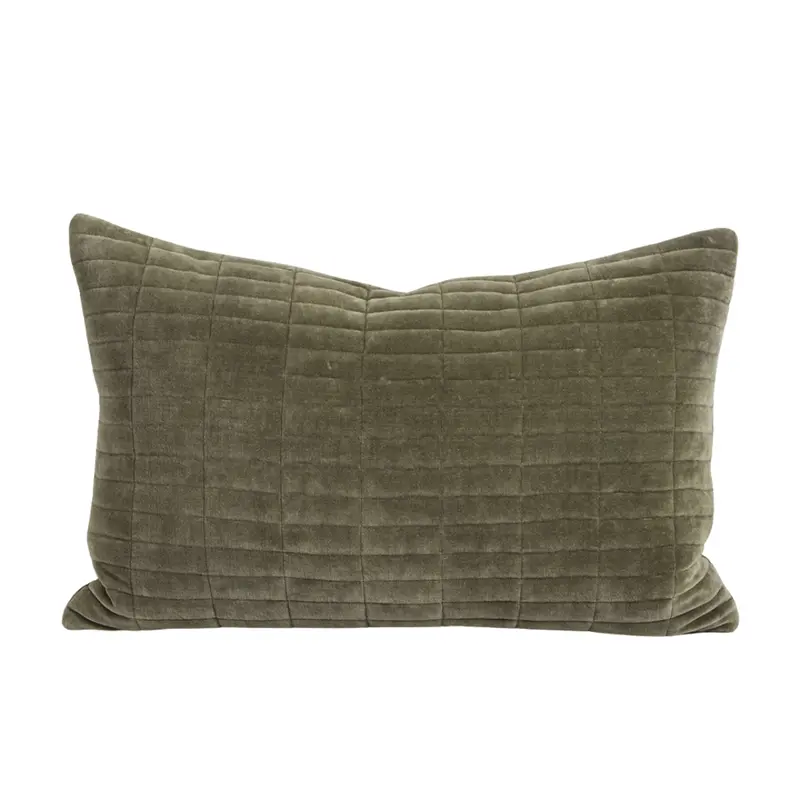 Thyme-Green Turner Rectangular Decorative Cushion