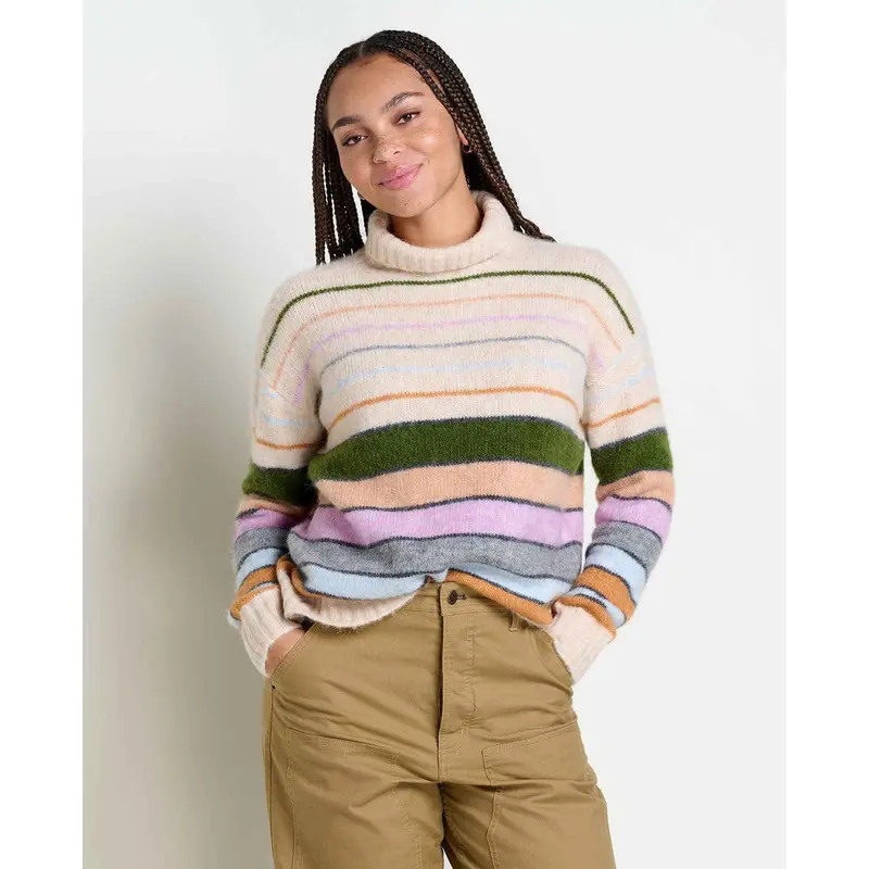 Toad & Co Toddy T-Neck Sweater for Women